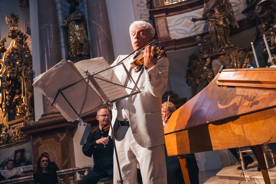 Czech violin virtuoso Jaroslav Svěcený